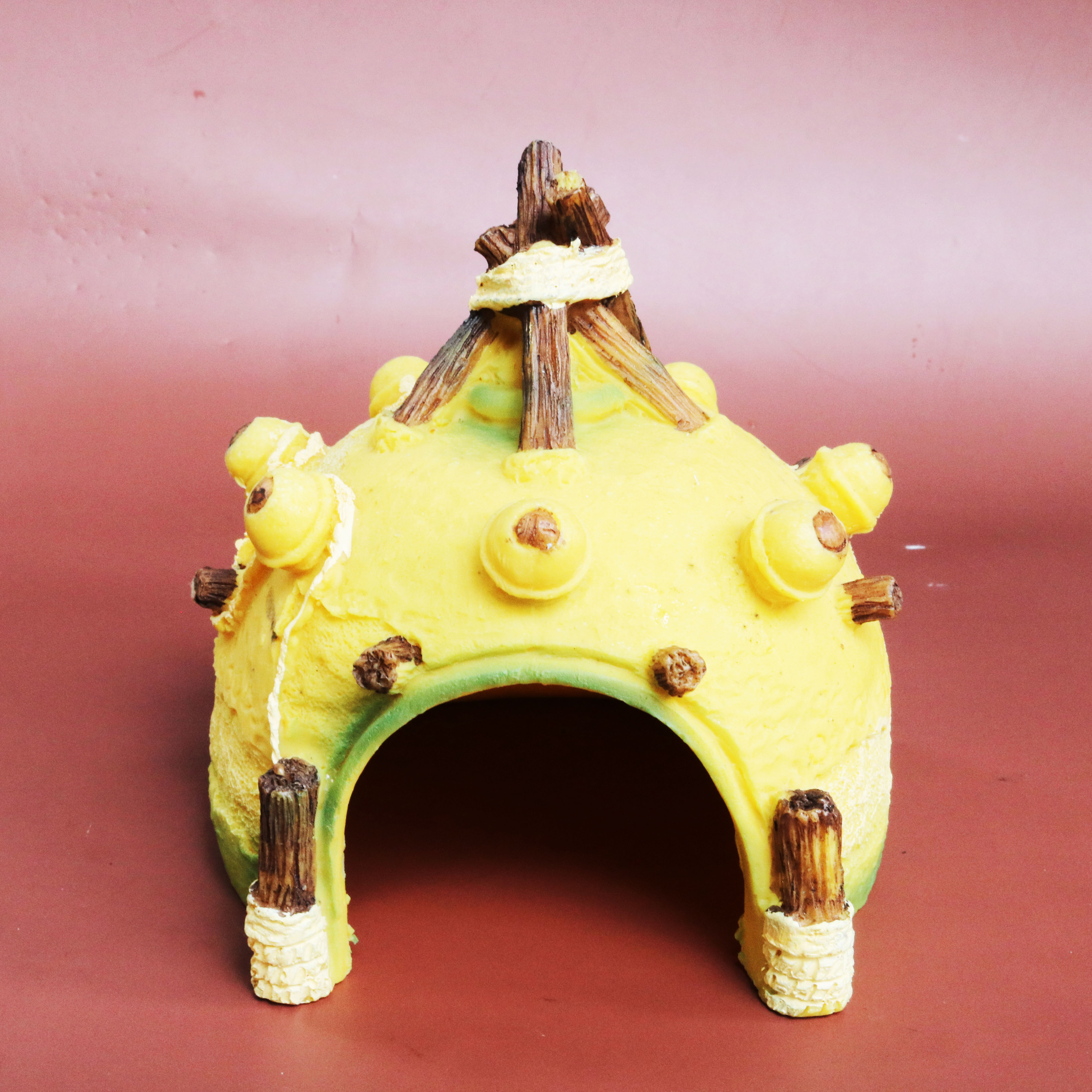 Mô hình Túp Lều Gai trang trí tiểu cảnh - thủy sinh - terrarium