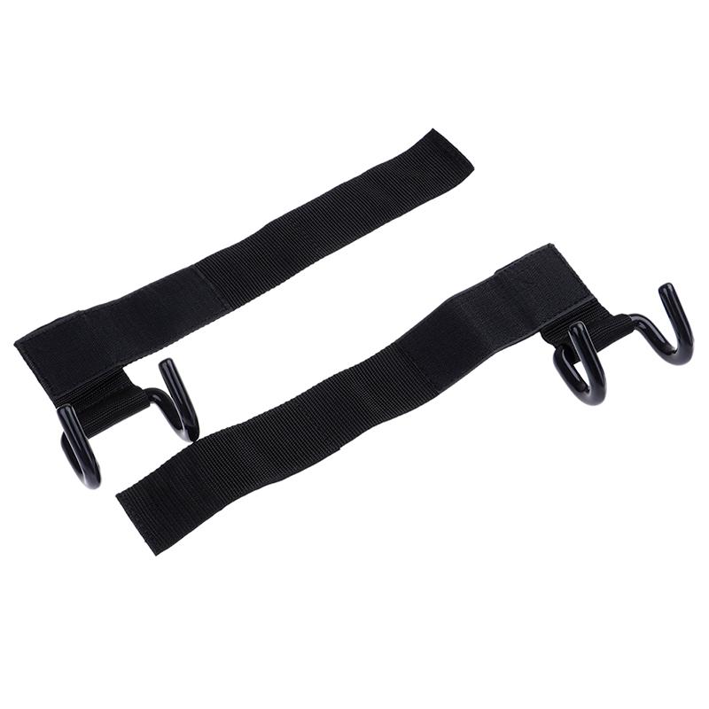 Điều chỉnh unisex thép mạnh mẽ móc kẹp dây đai nâng tạ sức mạnh đào tạo phòng tập thể dục thể dục thể dục đen hỗ trợ cổ tay