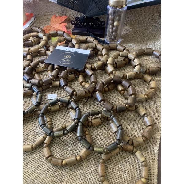 Vòng tay trầm hương dạng trúc hương tự nhiên thoảng nhẹ, cho nam nữ