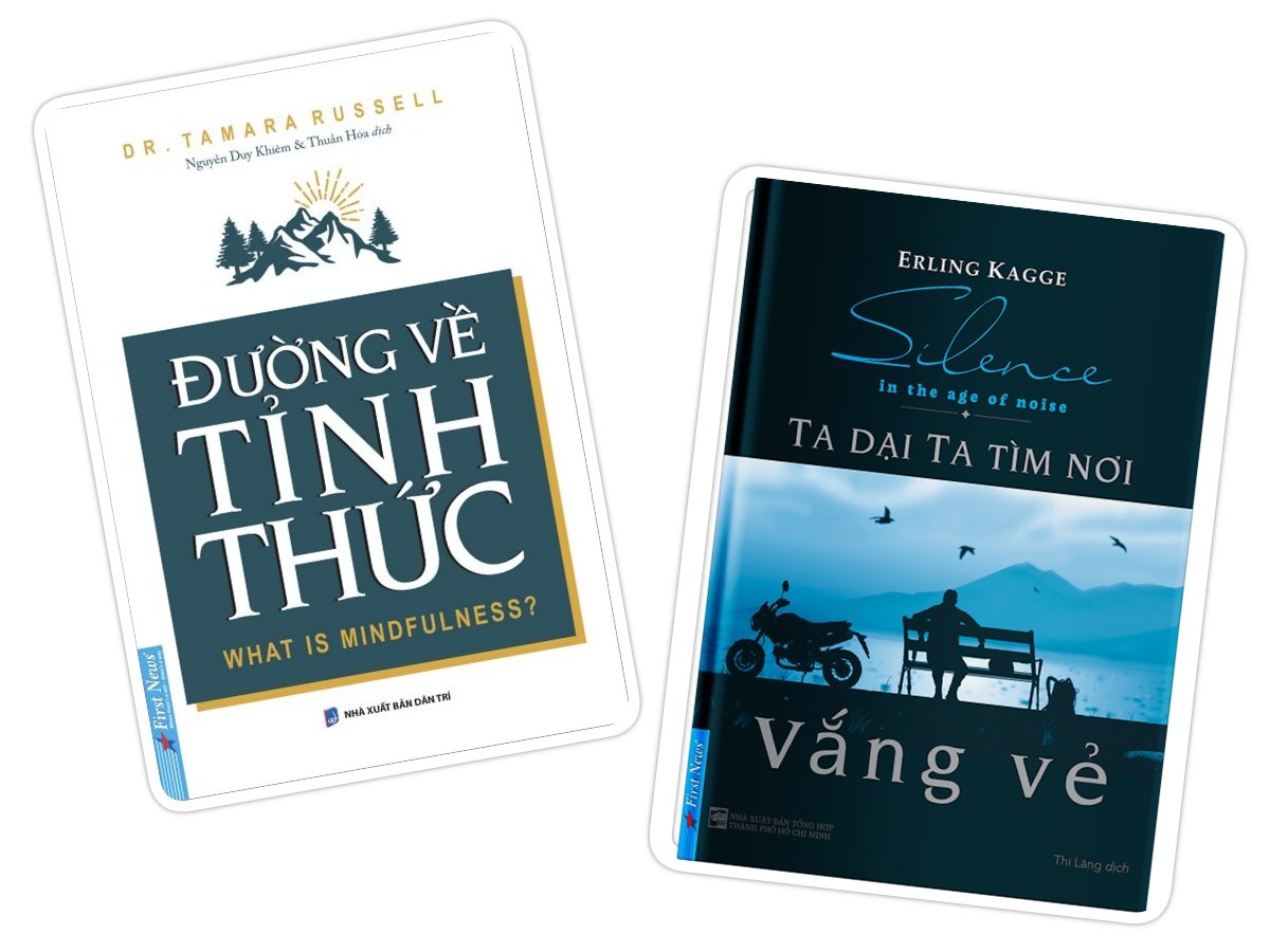 Combo Đường Về Tỉnh Thức (khổ nhỏ - 54440) - Ta Dại Ta Tìm Nơi Vắng Vẻ (khổ nhỏ - 47718)