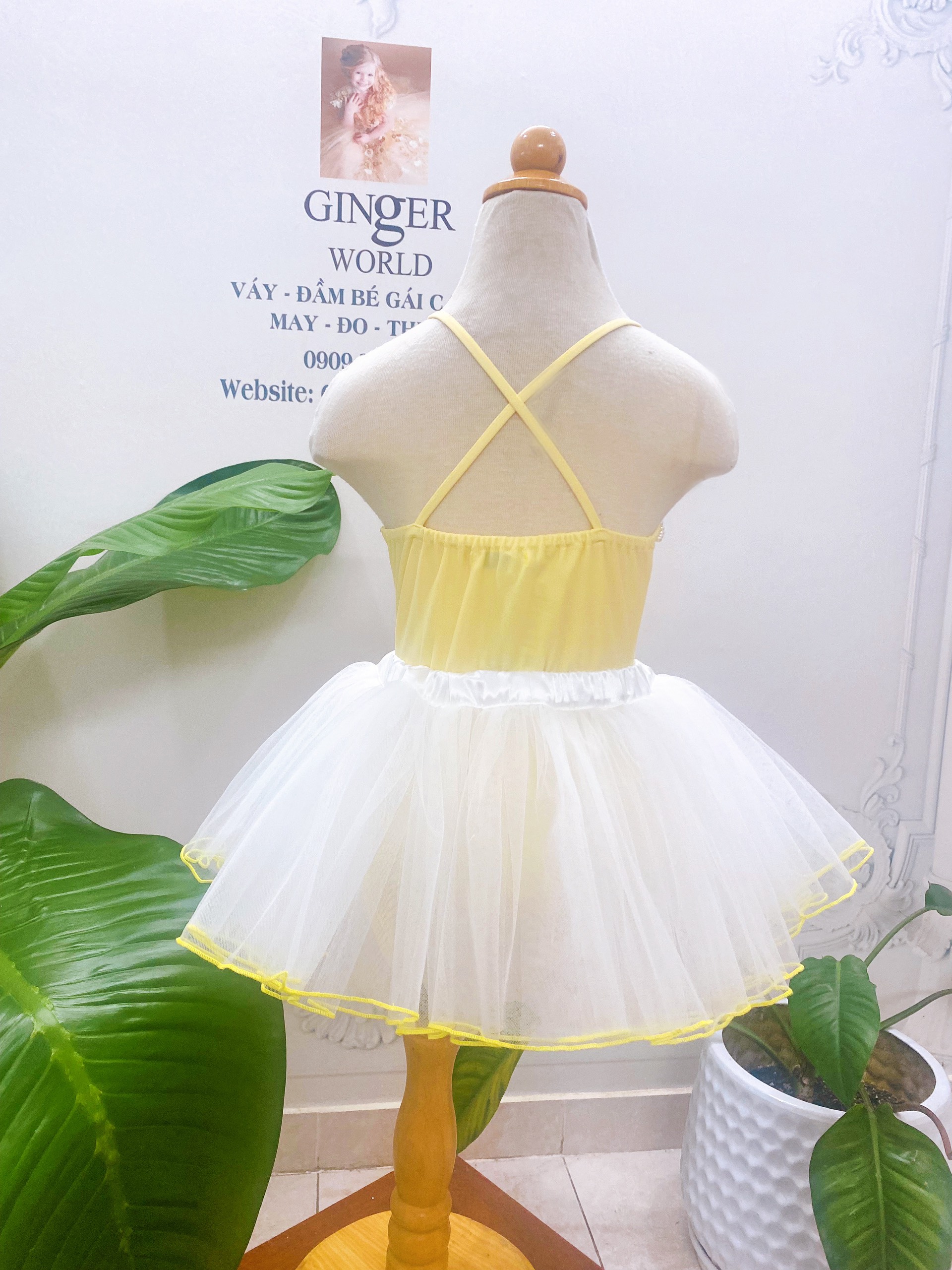 ĐẦM MÚA BALLET CHO BÉ PD382 GINGER WORLD