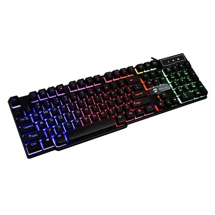 Bàn phím game giả cơ R8 1822 có đèn led 7 màu Hàng chính hãng