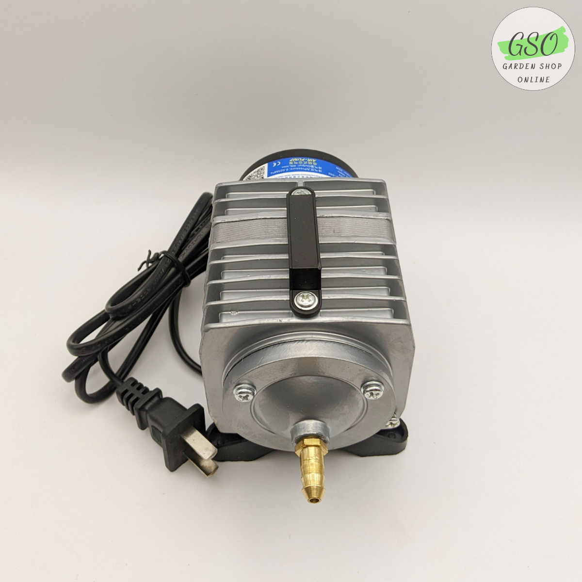 Máy bơm oxy - máy sủi công nghiệp cho cá cảnh hiệu ACO-002 tặng 6m dây oxy + 6 cục sủi