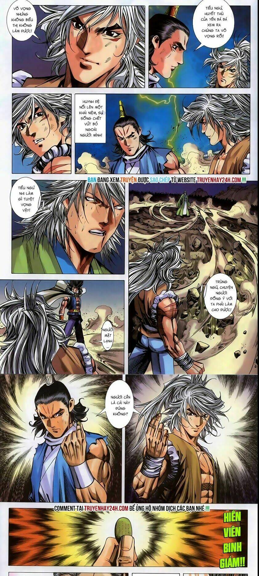 song hùng kỳ hiệp chapter 261.5 9