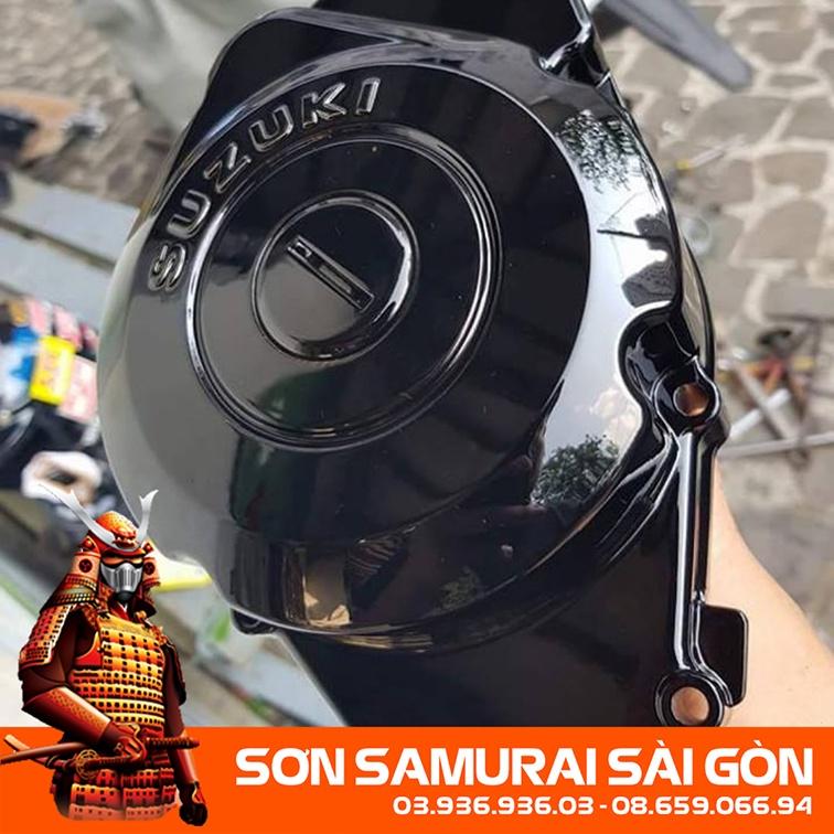 Combo sơn SAMURAI 109 ĐEN BÓNG chính hãng - Sơn phun xe máy SAMURAI SÀI GÒN