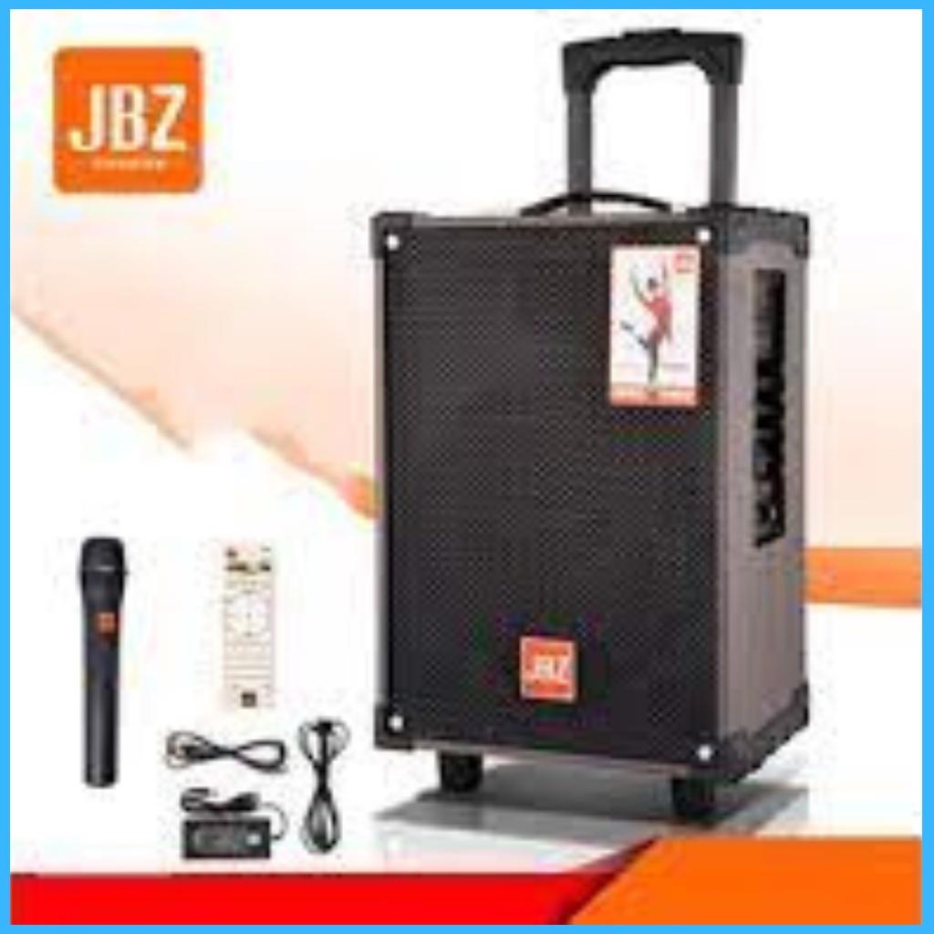 Loa Kéo JBZ NE-108 3 Tấc, Hát Karaoke Di Động Kèm 1 Micro Không Dây, Âm Thanh Sống Động Cực Hay