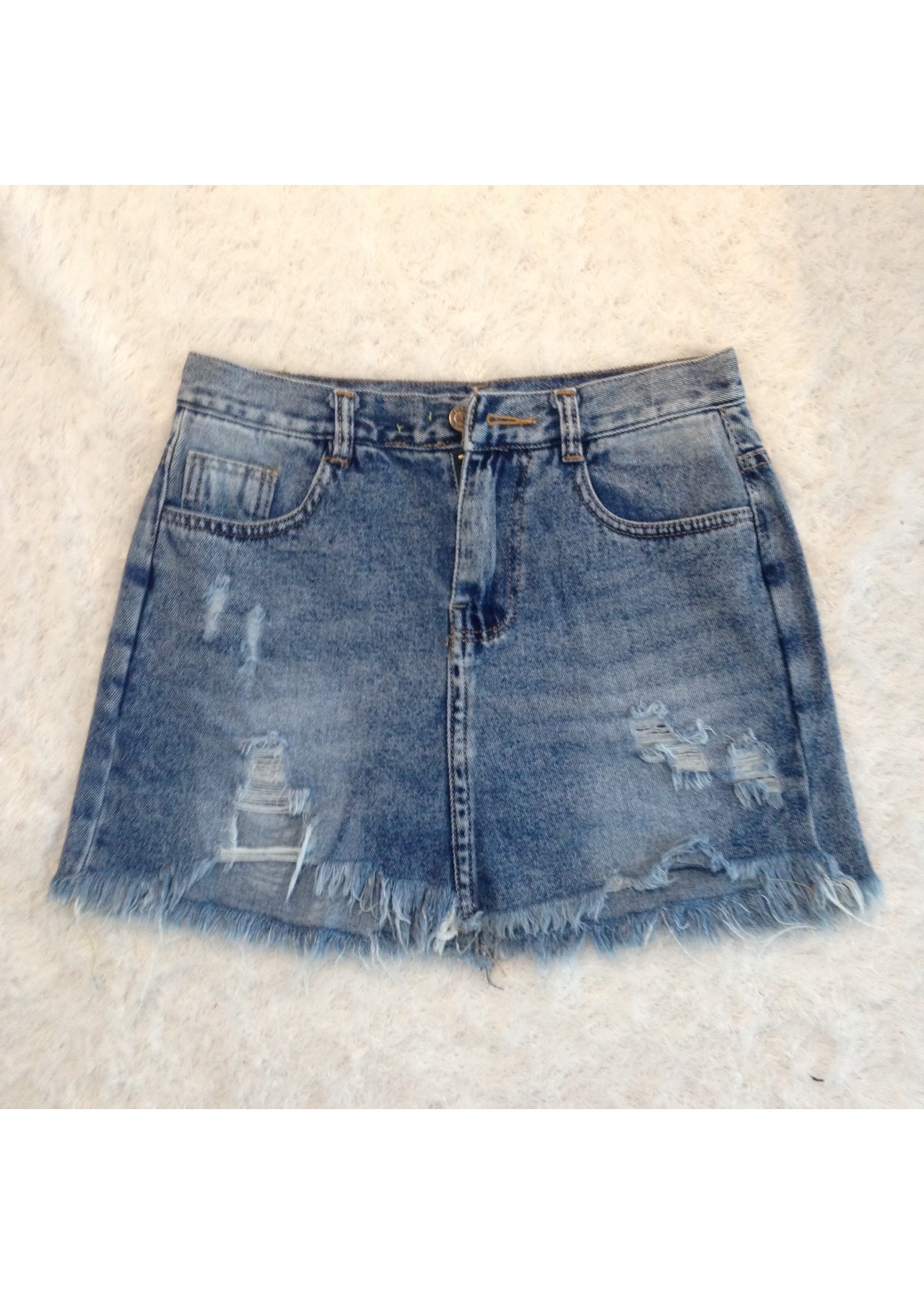 Quần Váy jeans rách