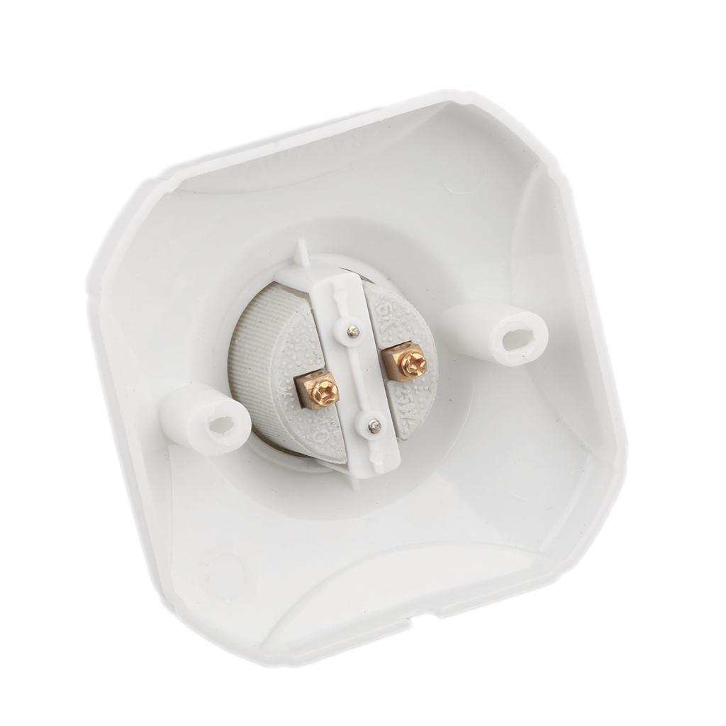 2Pcs E27 Socket Lamp Holder Screw Lamp Light Bulb Ceramic Light Holder