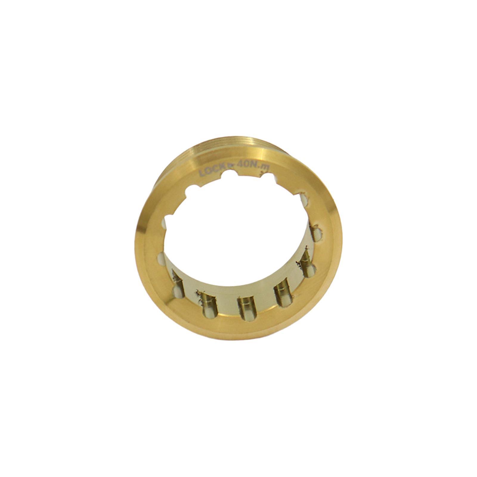 Bike Cassette Lock Rings Flywheel Cover Compact Dustproof Waterproof Cassette Cover for 12 Speed, Accessories, Riding, Folding Bike