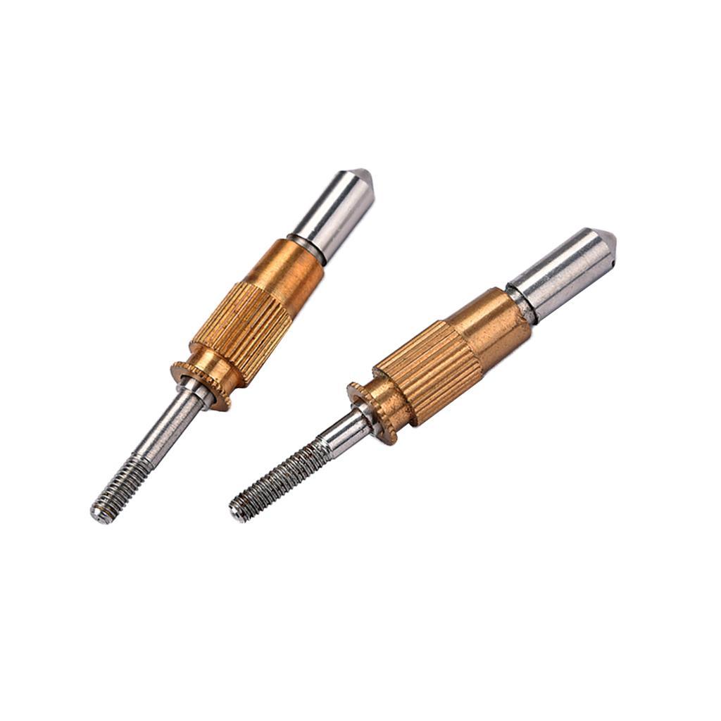 2 Pieces RCA Plug Audio Cable Adapter Connector for Gramophone Vinyl LP Record Player