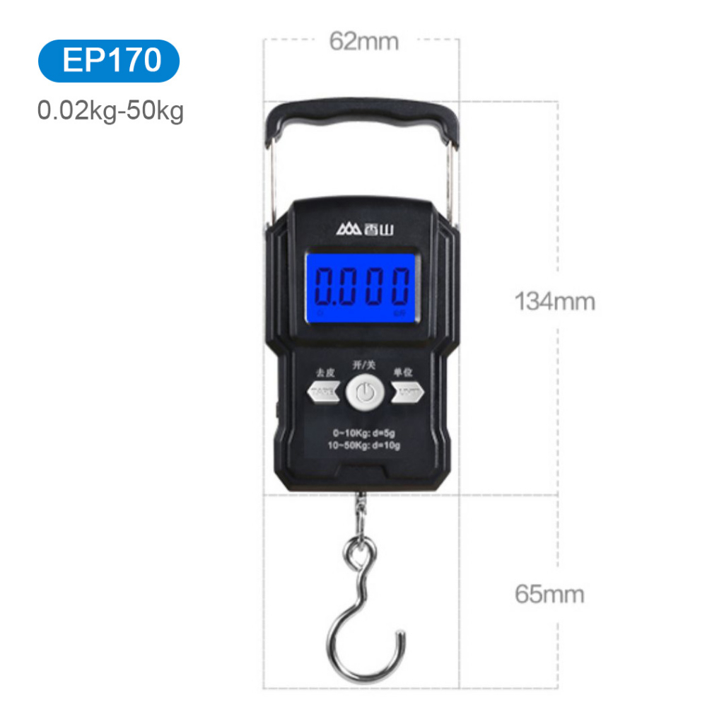 Cân Điện Tử Cầm Tay Xiaomi Youpin SENSSUN 0.02kg - 50kg
