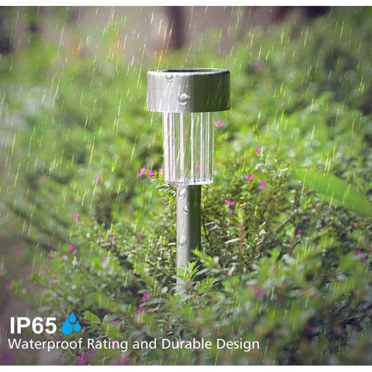 Bộ 10 ĐÈN LED TRANG TRÍ SÂN VƯỜN NĂNG LƯỢNG MẶT TRỜI SUS304