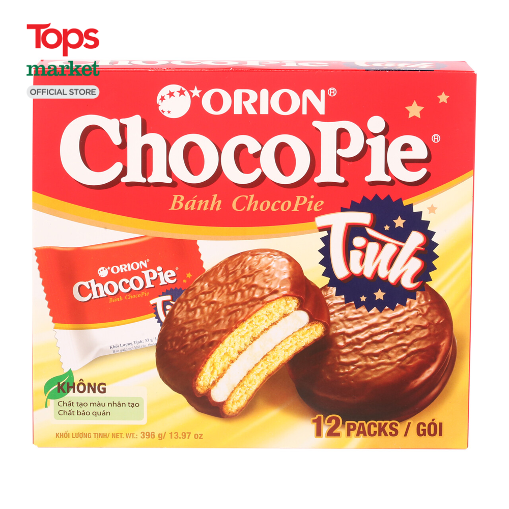 Bánh Chocopie Orion 396G Hộp 12 gói