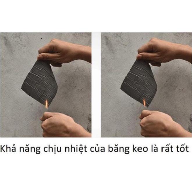 Băng Keo Siêu Dính Đa Năng, Keo dán chống thấm,chống nhiệt cho tường, trần nhà, ống nước, bể nước..