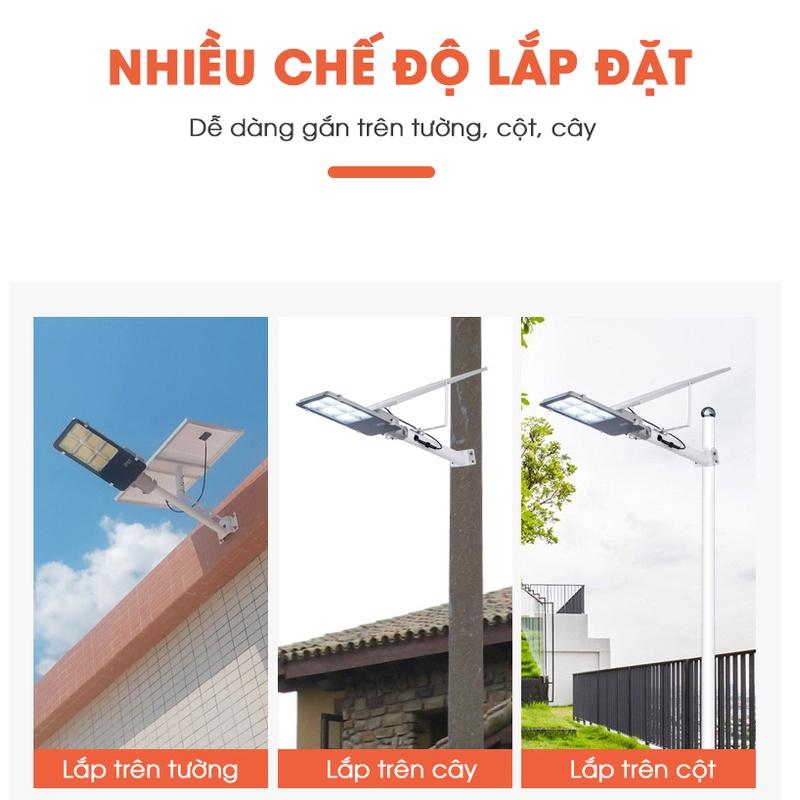 Đèn đường năng lượng mặt trời NL Solar light 300W BC300W; Chống Nước IP65