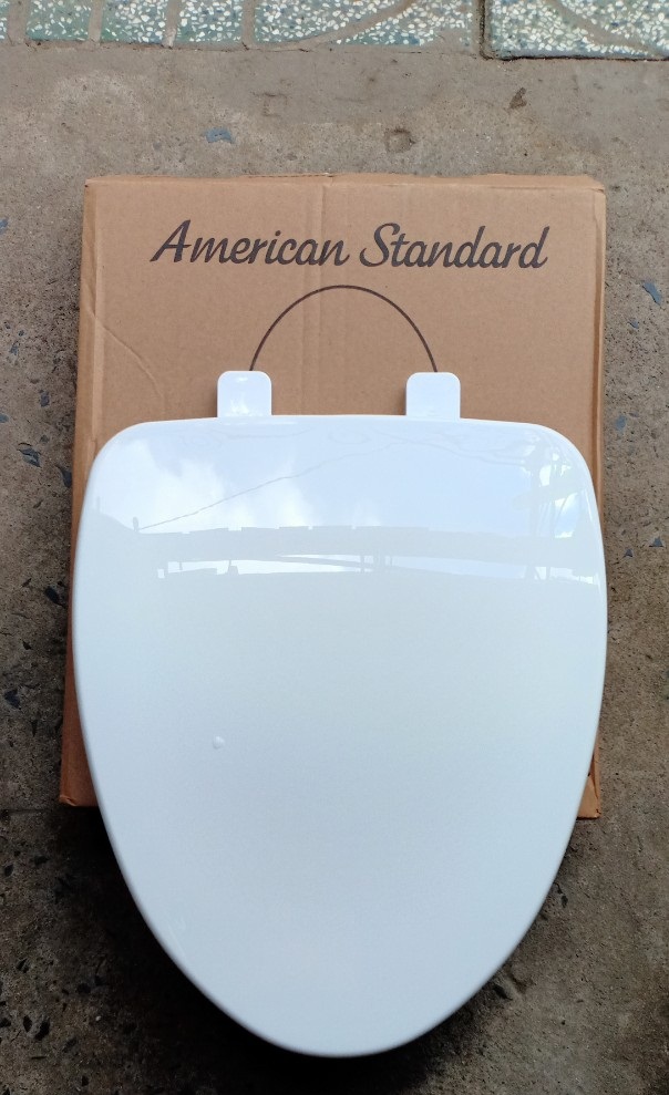 Nắp nhựa dùng cho bồn cầu  đóng êm SCCNI 1518S-WT-hàng chính hãng American Standard