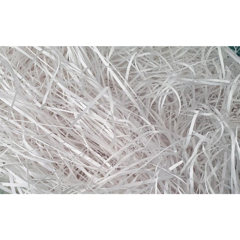 Giấy sợi/ giấy rơm trắng lót hộp quà tặng /