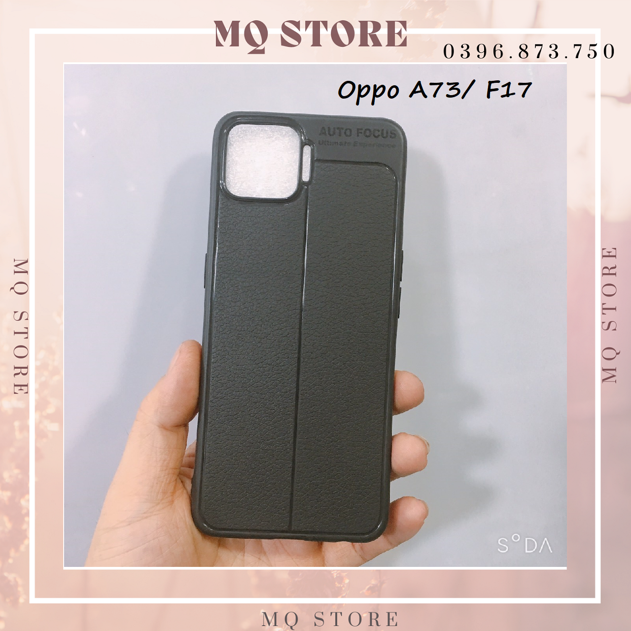 Ốp lưng dẻo da Autofocus dành cho Oppo A73/ F17