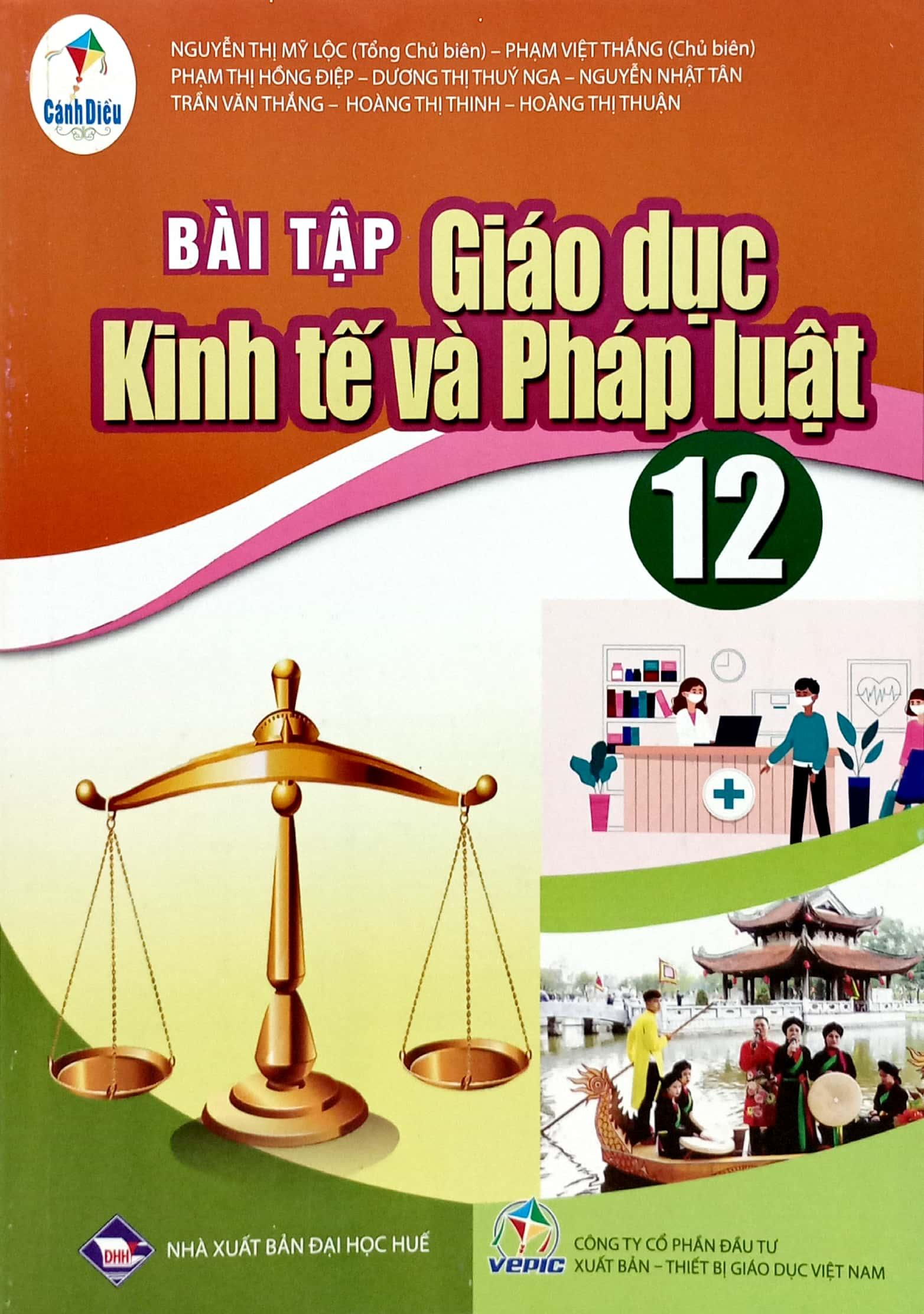Bài Tập Giáo Dục Kinh Tế Và Pháp Luật 12 (Cánh Diều) (Chuẩn)