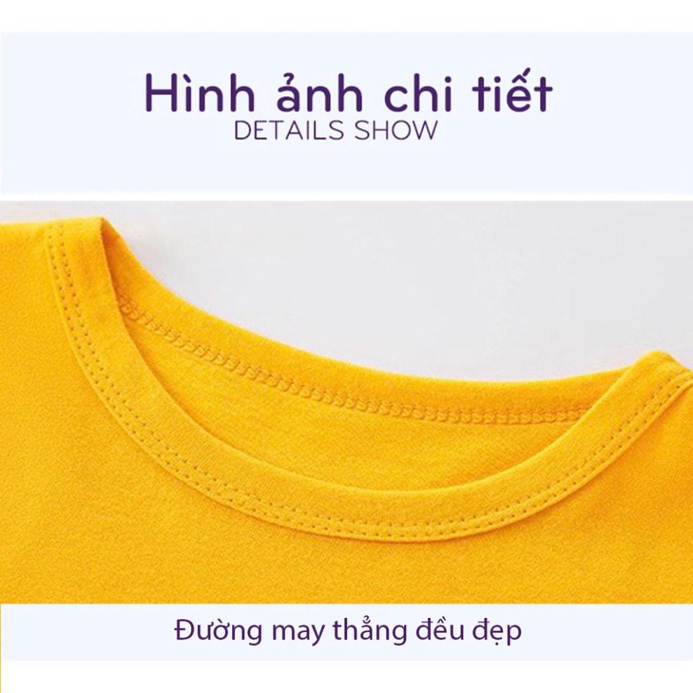 Áo bé trai áo phông cho bé in hình vui nhộn cho bé trai bé gái áo thun chất cotton hàng đẹp LYBABY AP01