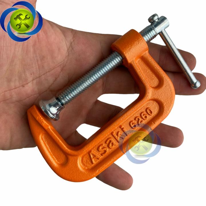 Cảo chữ C ASAKI AK-6260 loại 2 inch 50mm
