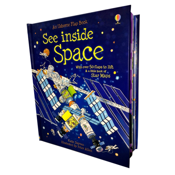 Sách tương tác tiếng Anh - Usborne See Inside Space