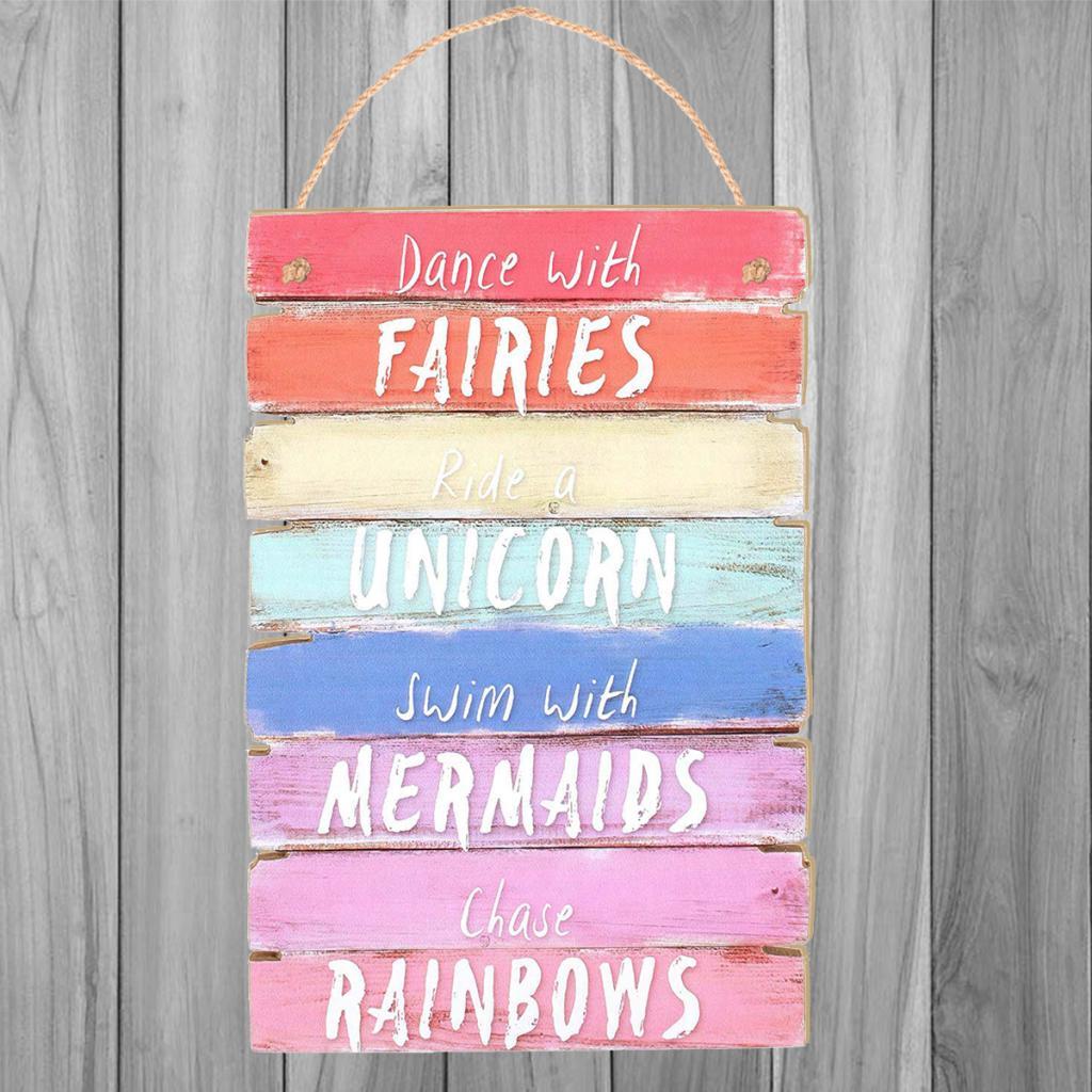 Hanging Plate Wooden Wedding Party Sign Hanging Plaque