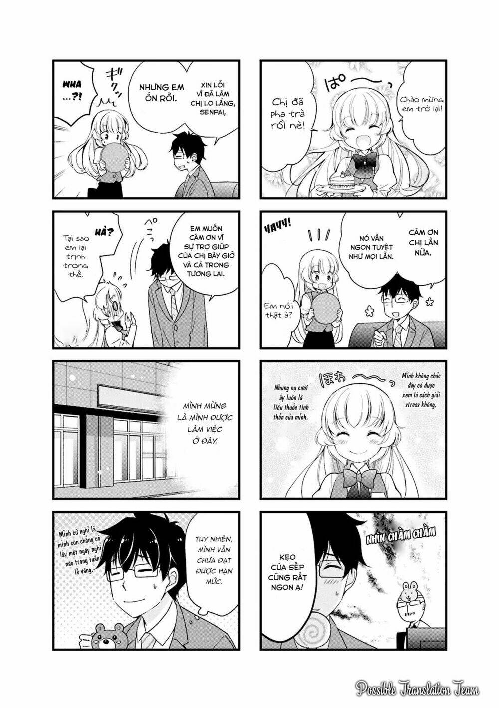 senpai nhỏ nhắn của tôi rất dễ thương chapter 7 8