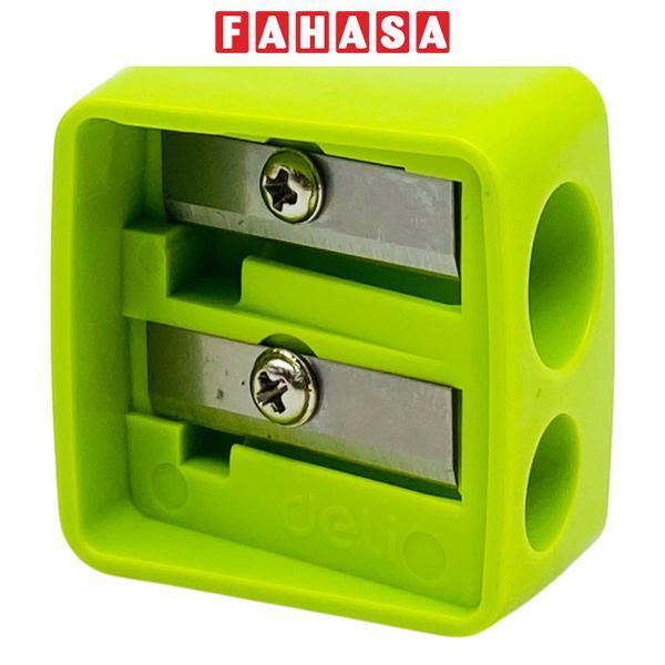 Chuốt Chì 2 Lỗ φ6.9-11 mm - Deli EH564 - Màu Xanh Lá