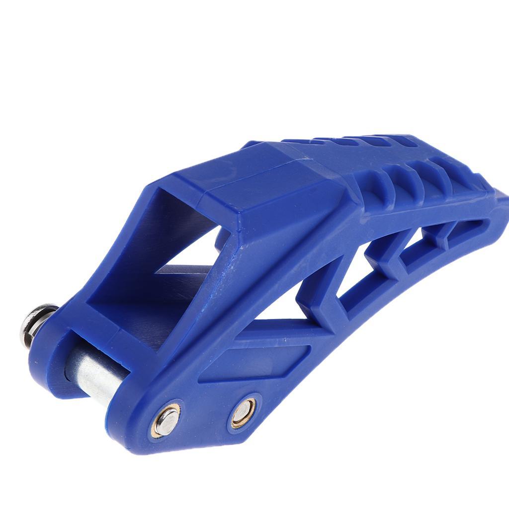 Motorcycle Tensioner Guard Chain Guide Protector Slider For   250 Blue