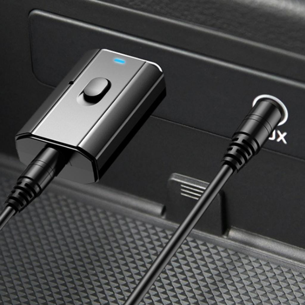 2x USB 5.0 Audio Transmitter Receiver Adapter For TV PC Car AUX