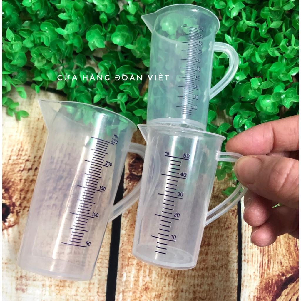 Ca Đong - Bộ 3 Ca Đong Pha Chế 50 ml, 100ml, 250ml