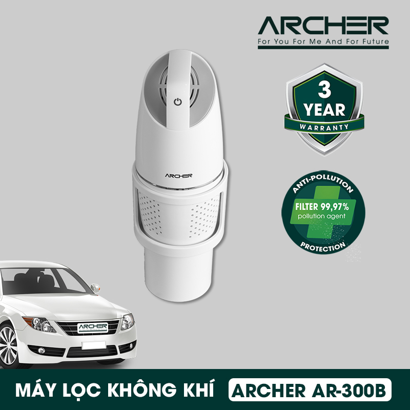 Máy Lọc Không Khí Ô Tô Archer AR-300B - Hàng Chính Hãng