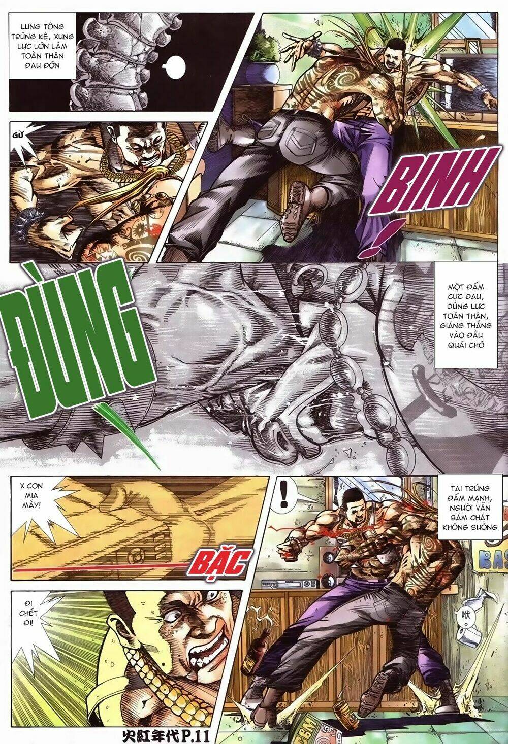 hỏa hồng niên đại hắc cốt đường chapter 102 10