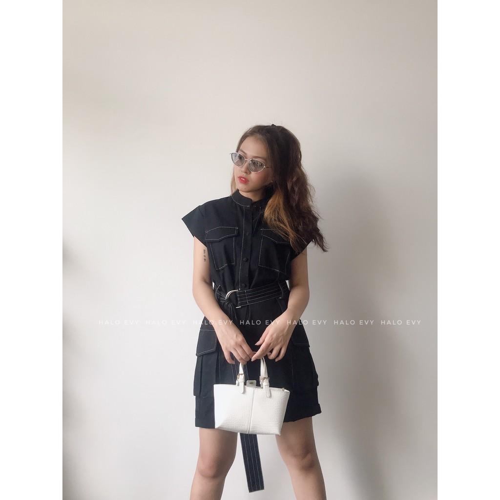 Jumpsuit ngắn nữ hack chiều cao phong cách hàn quốc