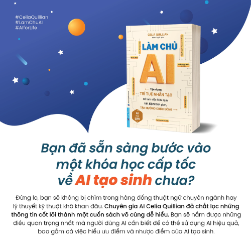 Sách AI For Life - Làm Chủ AI - Celia Quillian