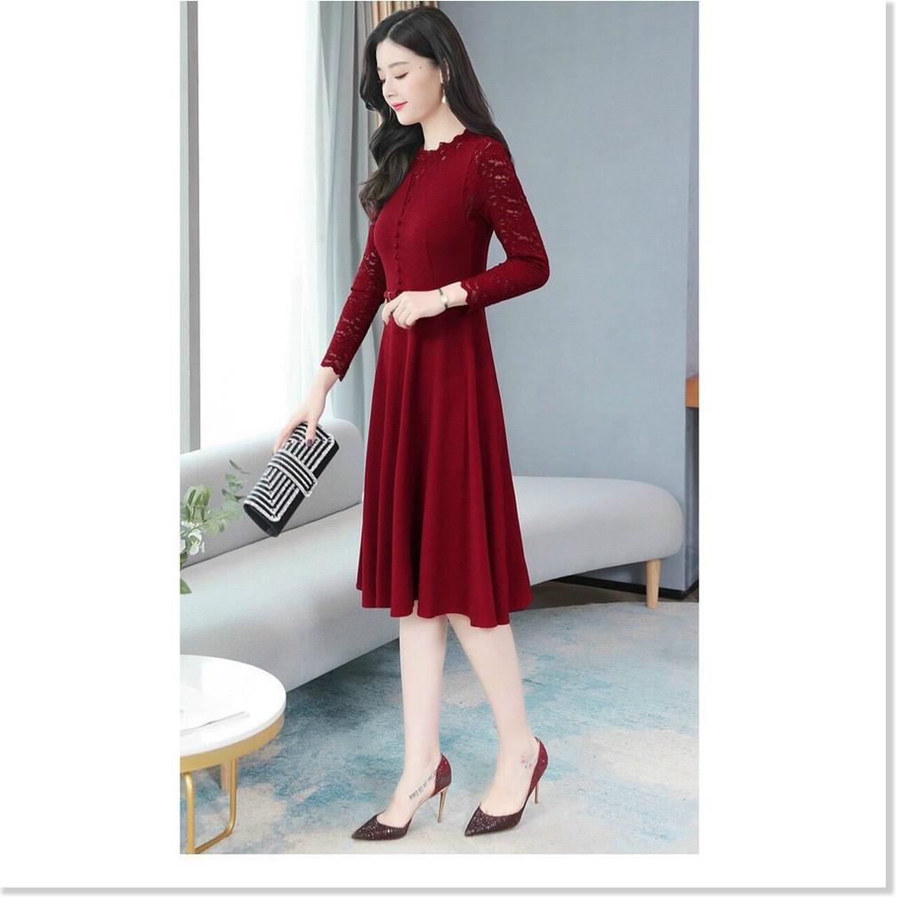 Đầm poly 2 da phối voan nữ siêu xinh cho các chị em THỜI TRANG MỚI NHẤT HIỆN NAY
