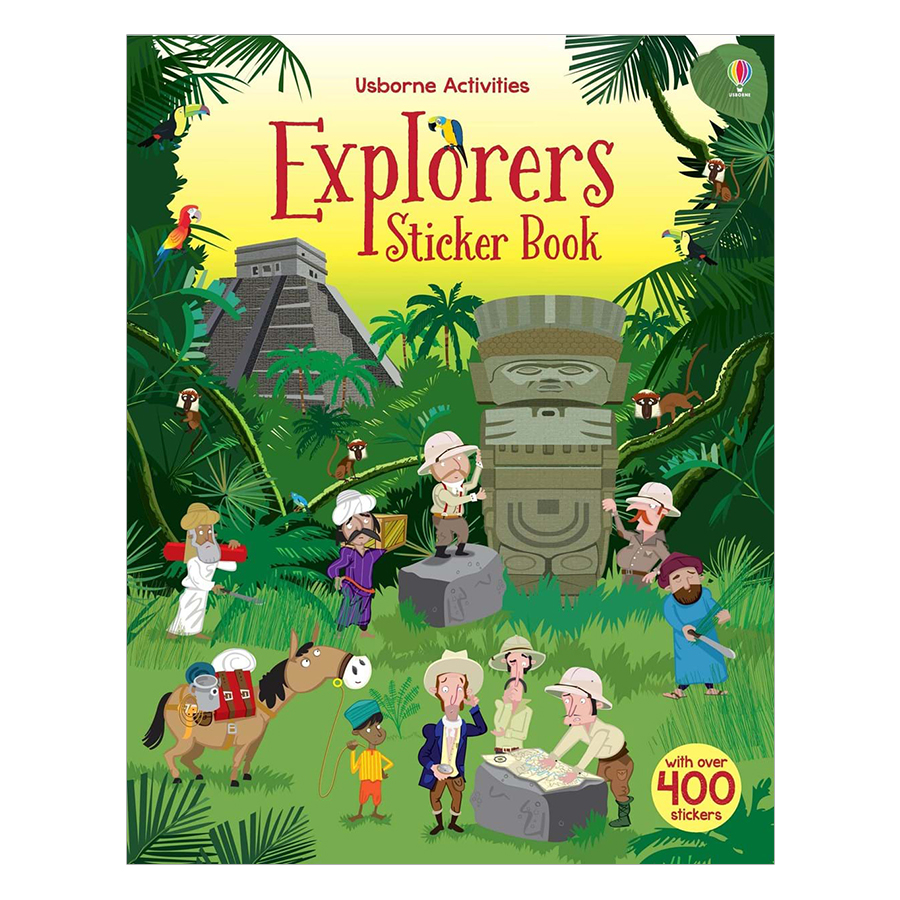 Usborne Explorers Sticker Book