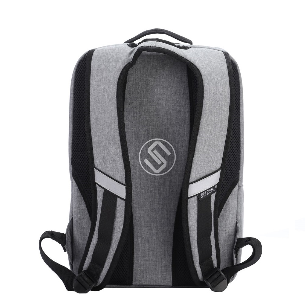 Balo laptop Simplecarry E-City 2 - Grey