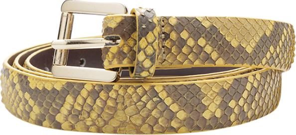 Thắt Lưng Nữ Da Trăn Huy Hoàng HT5305 - Vàng