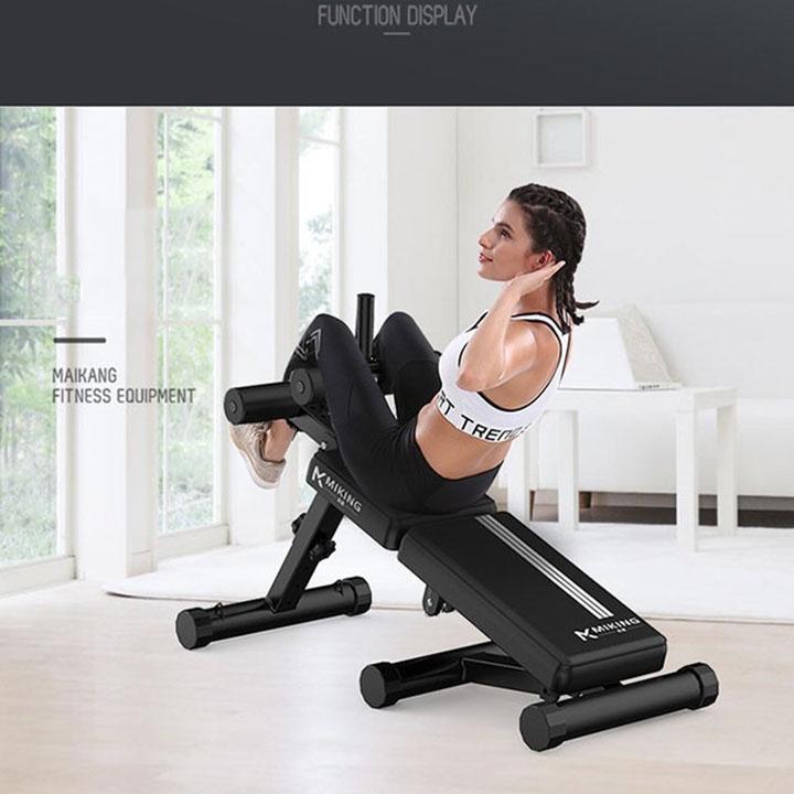 Ghế tập gym gấp gọn - ghế tập bụng đa năng tại nhà - dụng cụ thể hình