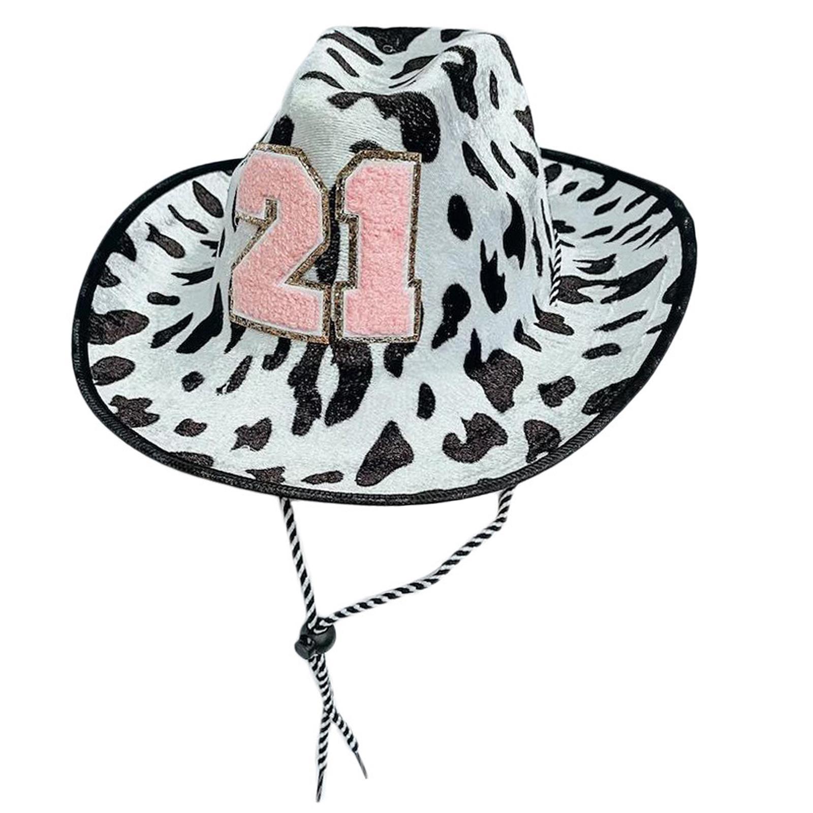Cow Cowboy Hat Cowgirl Hat Women Cowboy Hat Cow Hats for Fancy Dress Dress up