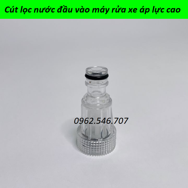 Đầu lọc nước - Cút lọc nước đầu vào máy rửa xe áp lực cao, máy rửa xe gia đình