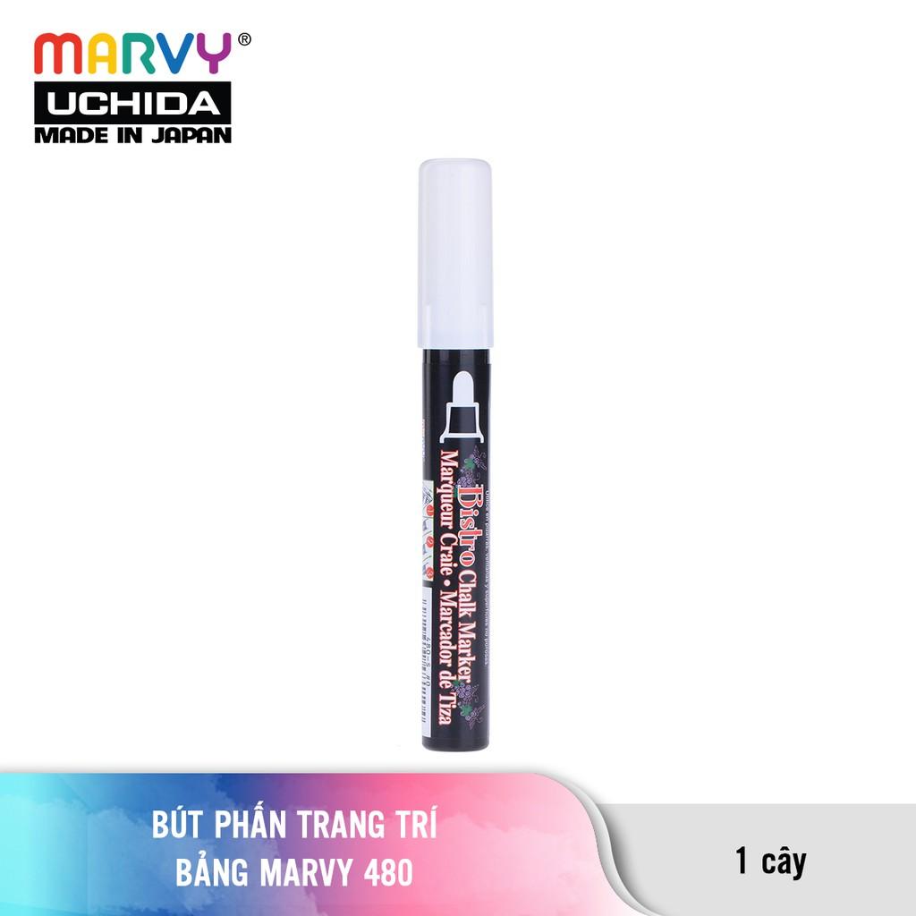 Bút Phấn Trang Trí Bảng MARVY 480 đầu lớn