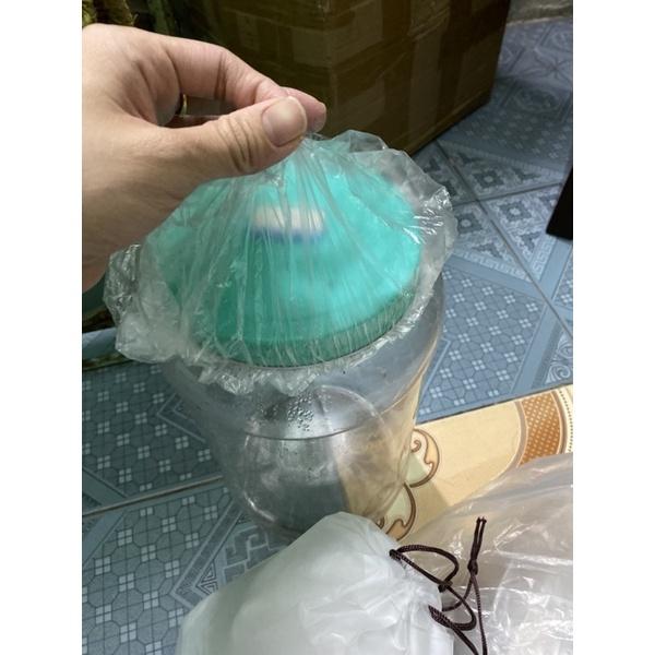 Sét 100 cái mũ nilong chùm đầu , bọc bát đĩa để tủ lạnh