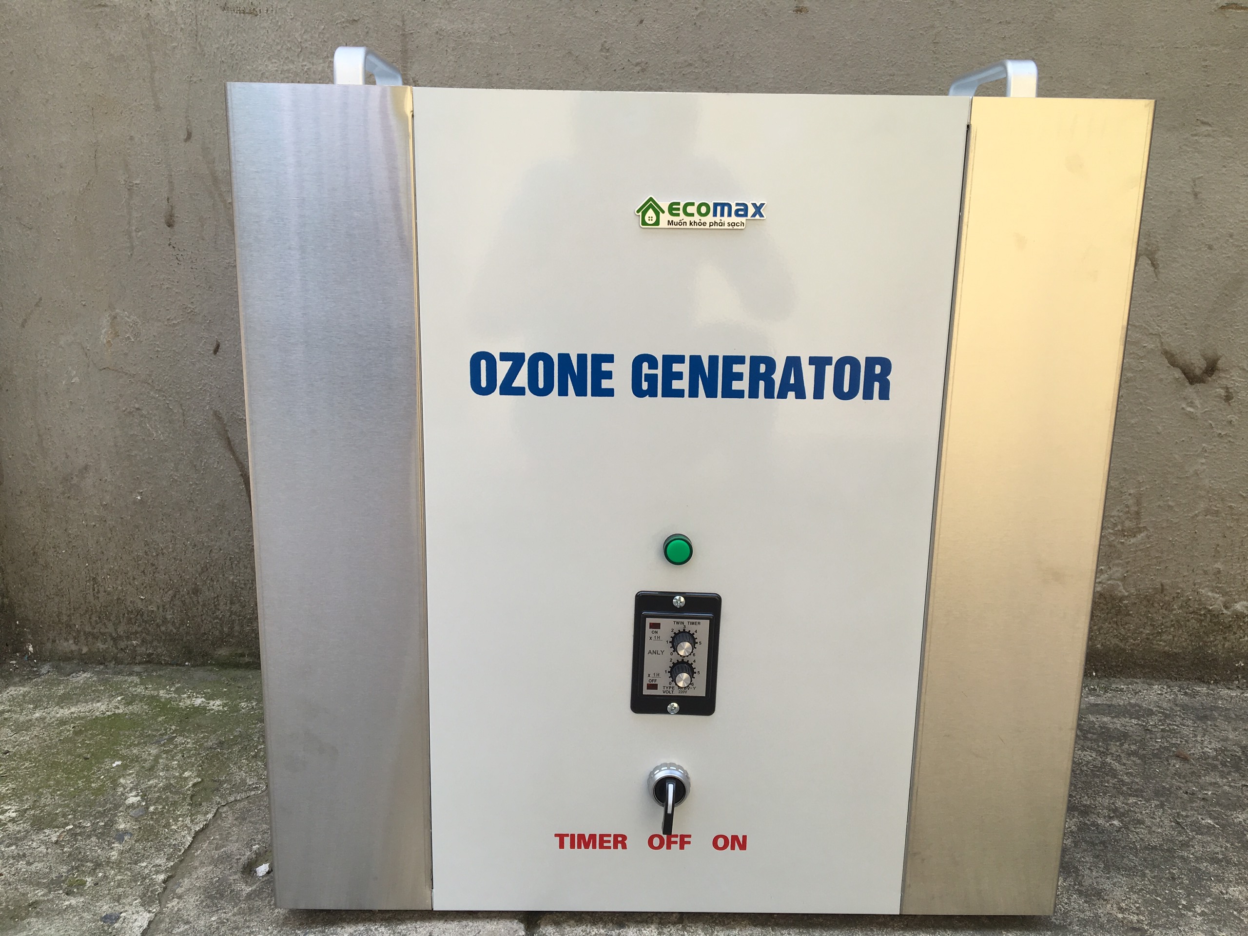 Máy ozone công nghiệp xử lý nước, diệt khuẩn ECOMAX ECO-08 Hàng chính hãng