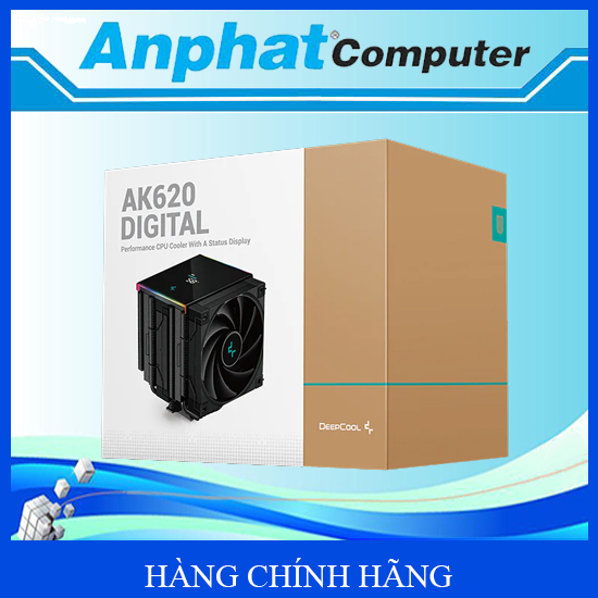 Tản Nhiệt Khí CPU DEEPCOOL AK620 Digital/ No Led – Hàng Chính Hãng