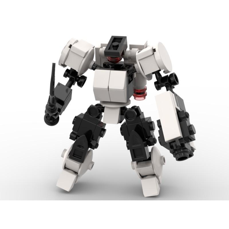 Đồ chơi lắp ráp Moc Robot Mech Swap