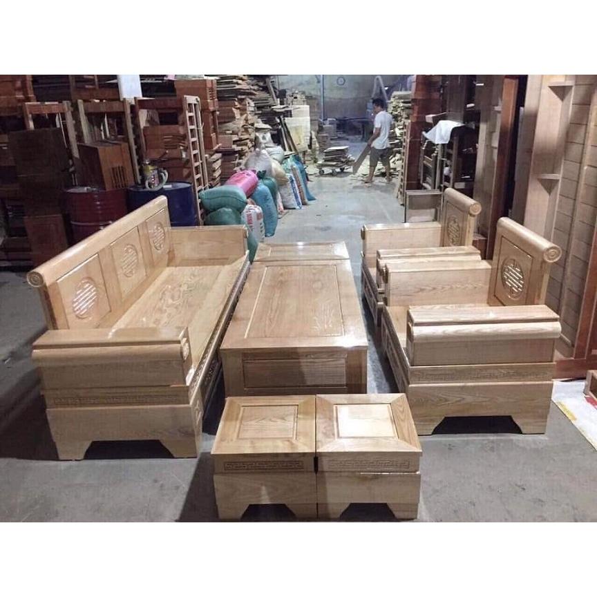 Bộ bàn ghế phòng khách giản dị