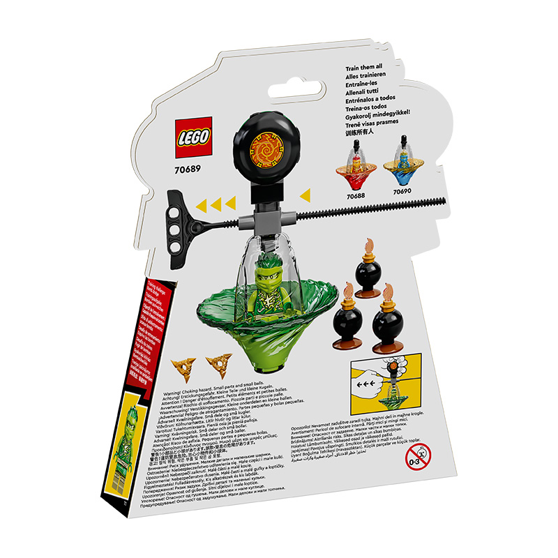 Đồ Chơi LEGO NINJAGO Con Quay Lốc Xoáy Của Lloyd 70689 (32 chi tiết)